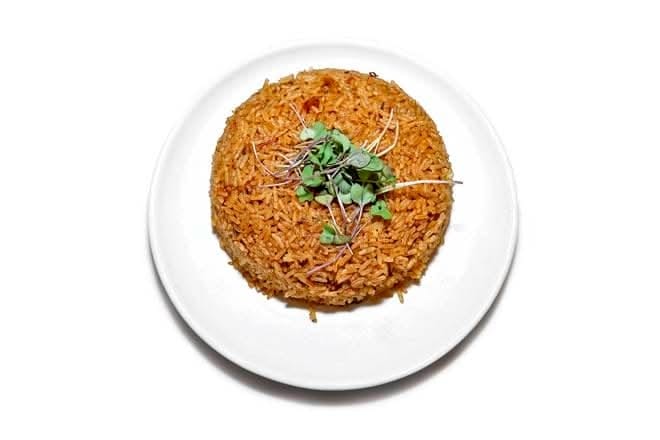 Jollof Rice with Fish.