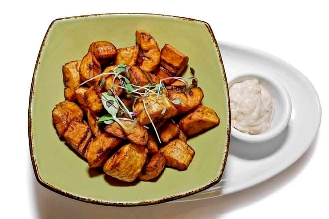 Fried Sweet Plantain.
